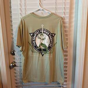 LOW COUNTRY FISHING CHARTERS MB YACHT CLUB LITTLE RIVER SC greenish XL t shirt